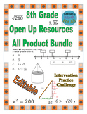 8th Grade Open Up Resources All Product Bundle