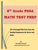 8th Grade PSSA Math Tests Prep