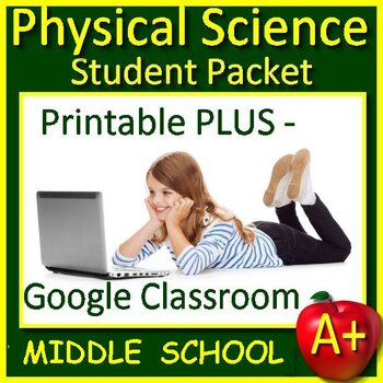 Preview of 8th Grade Physical Science NGSS Worksheets - Student Packet