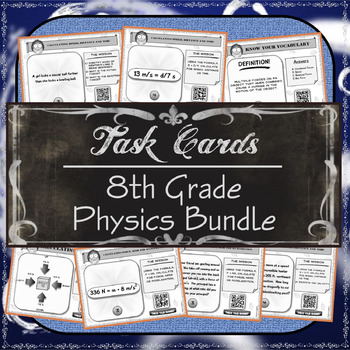 Preview of 8th Grade Physics Bundle