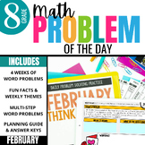 8th Grade Problem of the Day: Daily Math Word Problems for