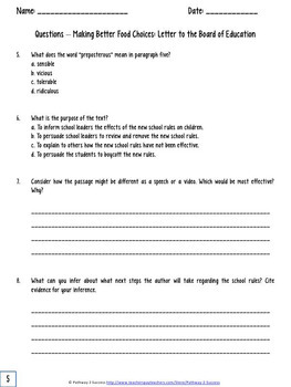 8th grade reading assessments by pathway 2 success tpt