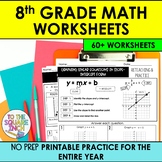 8th Grade Reteaching Math Worksheets | 8th Grade Math Revi