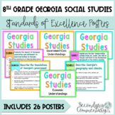 8th Grade Social Studies Georgia Standards of Excellence Posters