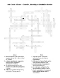 8th Grade Science - Genetics, Heredity & Evolution Review 