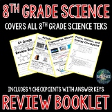 8th Grade Science Review Booklet (NEW TEKS)