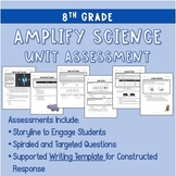 8th Grade Science Unit Assessments for Amplify Science Bundle