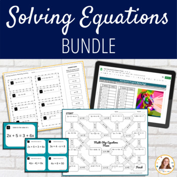 Preview of Scaffolded Solving Equations from One Step to Multi Step