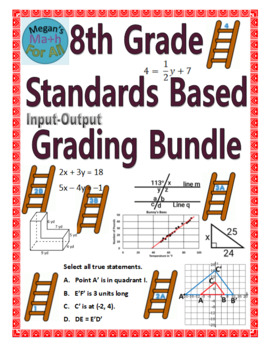 Preview of 8th Grade Standards Based Grading - Bundle - Editable