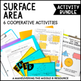 8th Grade Surface Area Activity Bundle