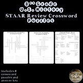 8th Grade U.S. History STAAR Review Vocabulary Crossword P