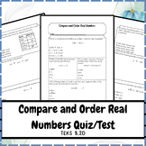 8th Grade-Unit 1: Real Number Relationships-TEKS 8.2A, 8.2