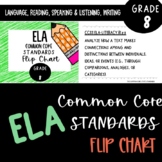 Grade 8 ELA Common Core Standards Flip Chart- Full Size