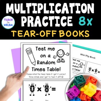 Preview of 8x Times Tables Practice | 8x Multiplication Facts