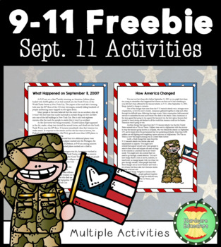 9/11 Activities Packet FREEBIE by Hardcore Educators | TPT