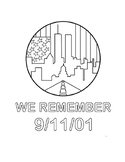 9/11 Coloring Sheet