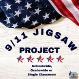 9/11 Project for Middle School Grades Patriot's Day~ No Pr