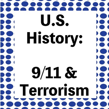 Preview of 9/11 & Terrorism Powerpoint
