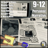 9-12 High School Personal Narrative (Family Narrative) Writing Unit