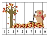 9 Autumn Number Order Puzzles {FREEBIE}