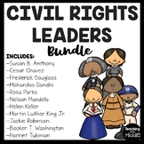Civil Rights Leaders Biography Reading Comprehension Works