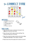 9+ Connect Four Addition Game