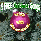 9 FREE Christmas Songs with Lyrics and Chords