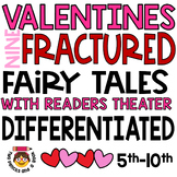 9 Fractured Fairy Tales w/ 7 Readers Theater + Units for V