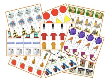 9 French Vocabulary Card Games (Va à la pêche-Go Fish)