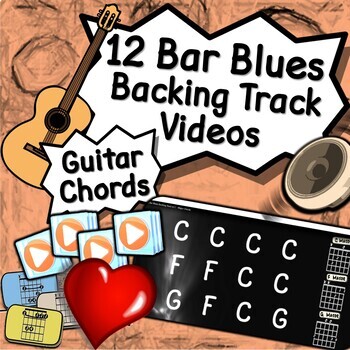 Preview of 9 Guitar Chord Study Videos | All Chords at The End of The Neck Backing Tracks!