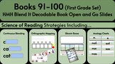 9. HMH Blend It Books Science of Reading Slides Books 91-100