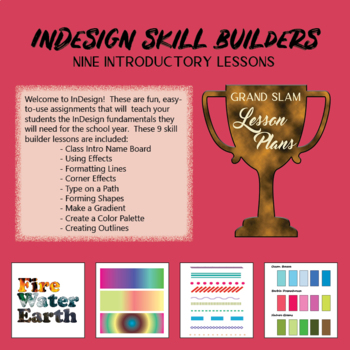 Preview of 9 InDesign Skill Builder Lessons