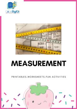 Preview of Measurement - Interactive Classroom compatible printables with worksheets