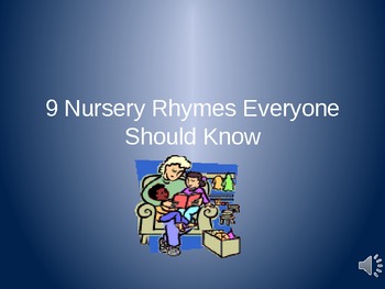 Preview of 9 Nursery Rhymes Everyone Should Know