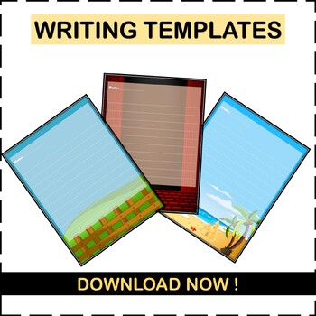 Preview of Writing Journal Templates | holiday 2023