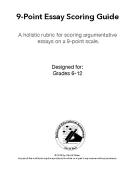 Preview of 9-Point Essay Scoring Guide