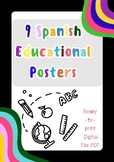 9 Ready-to-print Spanish educational posters