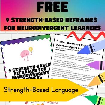 Preview of 9 Strength-Based Reframes for Neurodivergent Learners