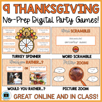 Thanksgiving Party Games