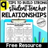 9 Tips for Student Teacher Relationships | Classroom Manag