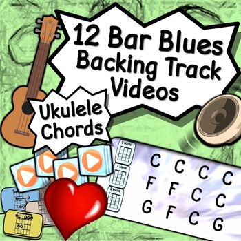 Preview of 9 Ukulele Chord Study Videos | All Chords at The End of The Neck Backing Tracks!