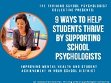 9 Ways to Help Students Thrive by Supporting Your School P