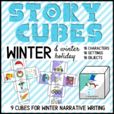 9 Winter Holiday Story Cubes - Roll a Winter Narrative Story
