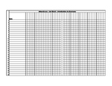 9-week Attendance Sheet (editable)