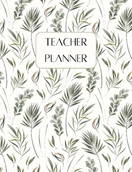 Preview of 9 weeks Teacher Planner