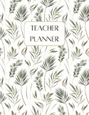 9 weeks Teacher Planner