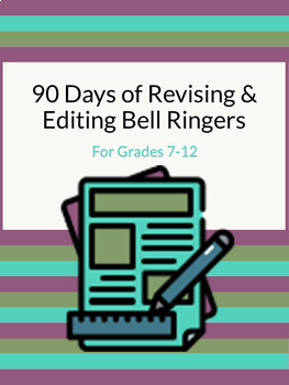 Preview of 90 Days of Revising and Editing Bell Ringers