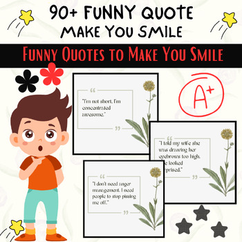 Preview of 90+ Quote of the Day Funny Quotes to Make You Smile | Instant Daily Laughs