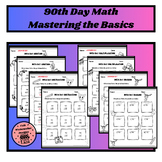 90s Math-Mastering the Basics-90th Day of School/Halfway i