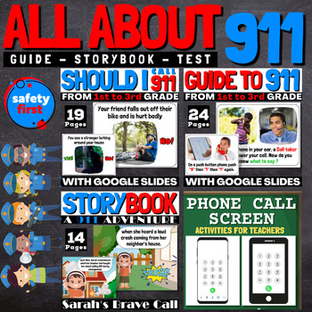 Preview of 911 Explorer's Kit:Empowering Kids with Emergency Preparedness & Response Skills
